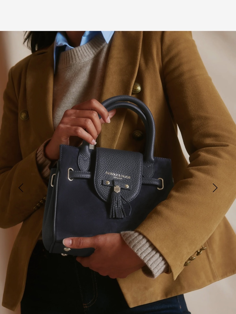 Fairfax and Favour Mini Windsor Handbag